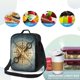 thumbnail image 4 of Disketp Vintage Compass Bolsa Térmica Estampada para Almuerzo, Lonchera para Hombres y Mujeres Adultos, 4 of 7