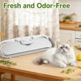 thumbnail image 5 of Washable Litter Box Replacement Cover Panel for SelfCleaning Litter Box with Odors Control Easy to Install Door Part, 5 of 8