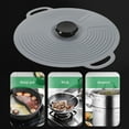 thumbnail image 4 of 1 tapa de silicona para olla, recipiente para alimentos, utensilios de cocina, protección para la frescura., 4 of 5