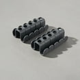 thumbnail image 6 of 10 Pc Clothes Hanger Connector Hooks Space Saving Hanger Extender for Velvet Wooden Wire Heavy Duty Hangers Closet Organizer, Black, 6 of 8