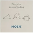 thumbnail image 2 of Moen DN0708BN Iso Wall Mount Toilet Tissue Holder in Brushed Nickel, 2 of 2