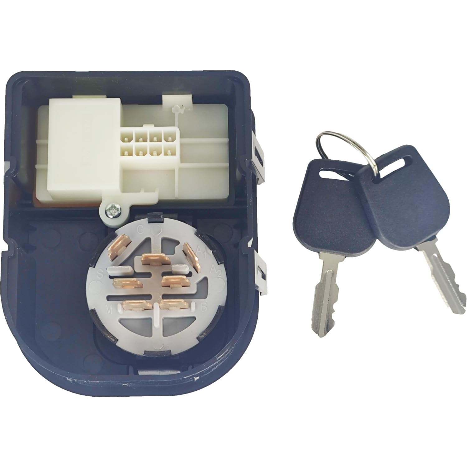 XYZIL 925-06119C 725-04227 Ignition Switch w/Key Compatible with MTD Cub Cadet XT1-LT42 XT1-LT46 XT2-LX42 LTX1040 LTX1042KW LTX1045