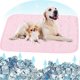 thumbnail image 1 of All In Cooling Mat Dog Washable NonSlip Soft Dog Mat for Pets Summer (70 x 100 cm / 27.55 x 39.37 inches, Pink), 1 of 5