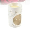 thumbnail image 2 of LEEYNEER Ceramic Tea Light Holder Wax Melt Warmer, 2 of 8