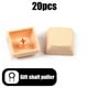 thumbnail image 1 of 20PCS Profile PBT Keycaps Mechanical Keyboard Mixded Color Blank Keycaps Custom Gamer Mx Switch No Engraved Key Cap, 1 of 10