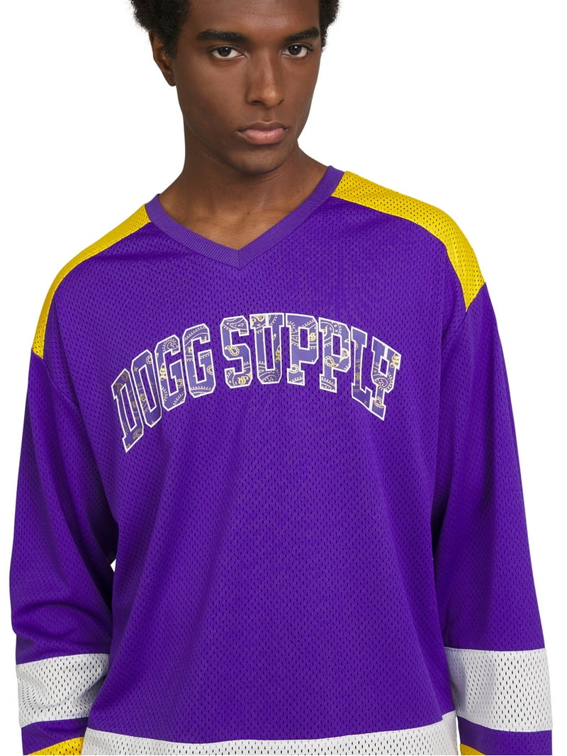 トップス whimsy MESH HOCKEY TOP L WHIMSY / MESH HOCKEY TOP BLACK