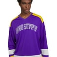 thumbnail image 3 of Dogg Supply Men's and Women's Long Sleeve V-Neck Mesh Hockey Jersey, Sizes XS-3XL, 3 of 7