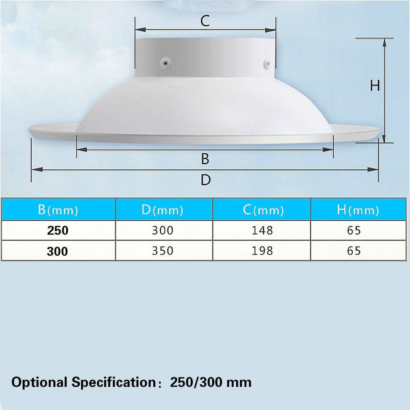 Adjustable removable ceiling round diffuser 200mm/300mm diam air vent diffuser ceiling ventilation air duct vent covers white