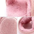 thumbnail image 2 of Cubierta de orejera cálida de felpa sintética de vellón doblado de invierno - Rosa Kuyhfg Bienvenido a Kuyhfg, 2 of 2