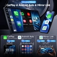 thumbnail image 3 of Radio Estéreo Naifay para Ford Focus 2012-2018, Pantalla Táctil de 9 pulgadas con Carplay, Android Auto, Bluetooth, GPS, WiFi, FM, Cámara, MIC y Can Bus, 3 of 8