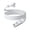 White, variant on DEWENWILS 20 FT Extension Cords for Indoor Flat Plug with Hanging Hole 3 Grounded Outlets