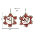 thumbnail image 4 of Ornement Rond En Bois En Forme De Cardinal (Assortiment) - Lot De 6, 4 of 4