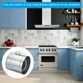 thumbnail image 5 of Uxcell 8" HVAC Duct Manual Volume Damper with Sleeve Adjustment Backdraft Damper, 5 of 5