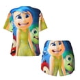 thumbnail image 5 of Lsque inside out 2 Women's Short-Sleeved Pajama Set - 2 Piece Soft and Lightweight Sleepwear Set-X-Large, 5 of 9