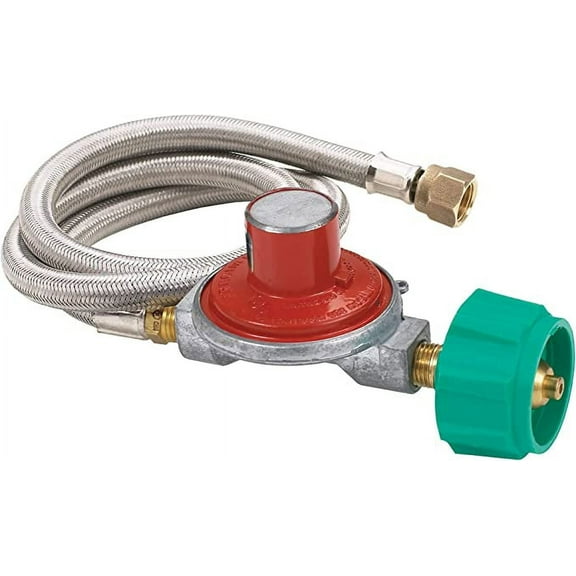 Bayou Classic M5LPH Stainless Steel 30 Inch LP Hose - 1 PSI - for GRILLS