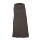 thumbnail image 4 of Falda midi acampanada elástica con fruncidos y cintura alta para mujer - Falda maxi informal de color liso, 4 of 4