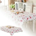 thumbnail image 1 of 137x183cm PEVA Film Composite Tablecloth for Round and Rectangular TV Cabinets Square and Coffee, 1 of 4