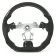 thumbnail image 2 of Flat Bottom Steering Wheel,Carbon Fiber Steering Wheel Antislip Steering Wheel D Type Steering Wheel Highly Versatile, 2 of 14