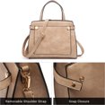 thumbnail image 6 of M Marco Women's Handbag 3pcs Set Fashion Tote Bag with Matching Satchel Bag and Wristlet, 6 of 7