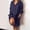 Navy, variant on Njoeus Shirt Dress for Womens Casual Linen Cotton Dress Loose Long Sleeve Lounge Dresses Blouse Shirts Dress with Pockets S-4XL