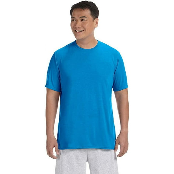 The Gildan Adult Performance 5 oz T-Shirt - SAPPHIRE - M