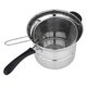 thumbnail image 5 of Olla Yashi para Cocinar al Vapor y Freír con Bandeja y Cesta Color Plata, 5 of 5