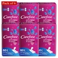 thumbnail image 1 of Carefree Acti-Fresh Body Shape Mince à Emporter, 60 Unités (Lot de 6), 1 of 5