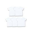 thumbnail image 2 of Hanes Boys Undershirts, 5 Pack ComfortSoft Short Sleeve Crewneck Tagless Undershirts Sizes 6/8 - 18/20, 2 of 7