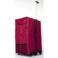 thumbnail image 2 of dbest products Jumbo Smart Cart Red Rolling Multipurpose Collapsible Basket Cart Scrapbooking Laundry, 2 of 4