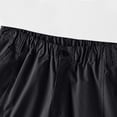 thumbnail image 5 of Yaoyar Mens Summer Shorts Classic Fit Walking Hiking Casual Solid Fashion Pockets Elastic Waist Zipper Comfortable Shorts Cargo Pant, 5 of 8