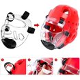 thumbnail image 3 of Boxing Taekwondo Hockey Helmet Adult Strawberry Protector Helmet for Adults Karate Headgear Hockey Visor Boxing Portable Kickboxing Face Protector Boxing Face Guard, 3 of 9