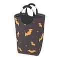 thumbnail image 1 of DouZhe 50L Rectangular Laundry Basket, Horror Halloween Bat Vampire Prints Waterproof Foldable Laundry Hamper with Aluminum Handles, 1 of 6