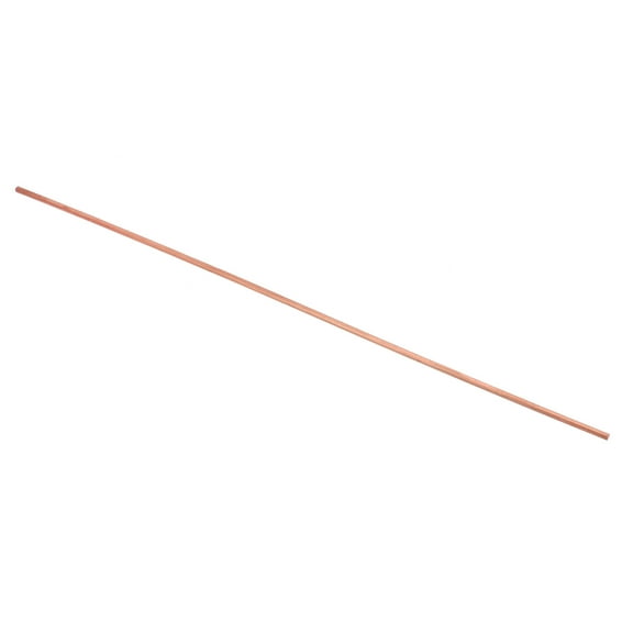 Uxcell 5/32 x 5/32 x 20" T2 Copper Square Bar, Solid Flat Mill Stock