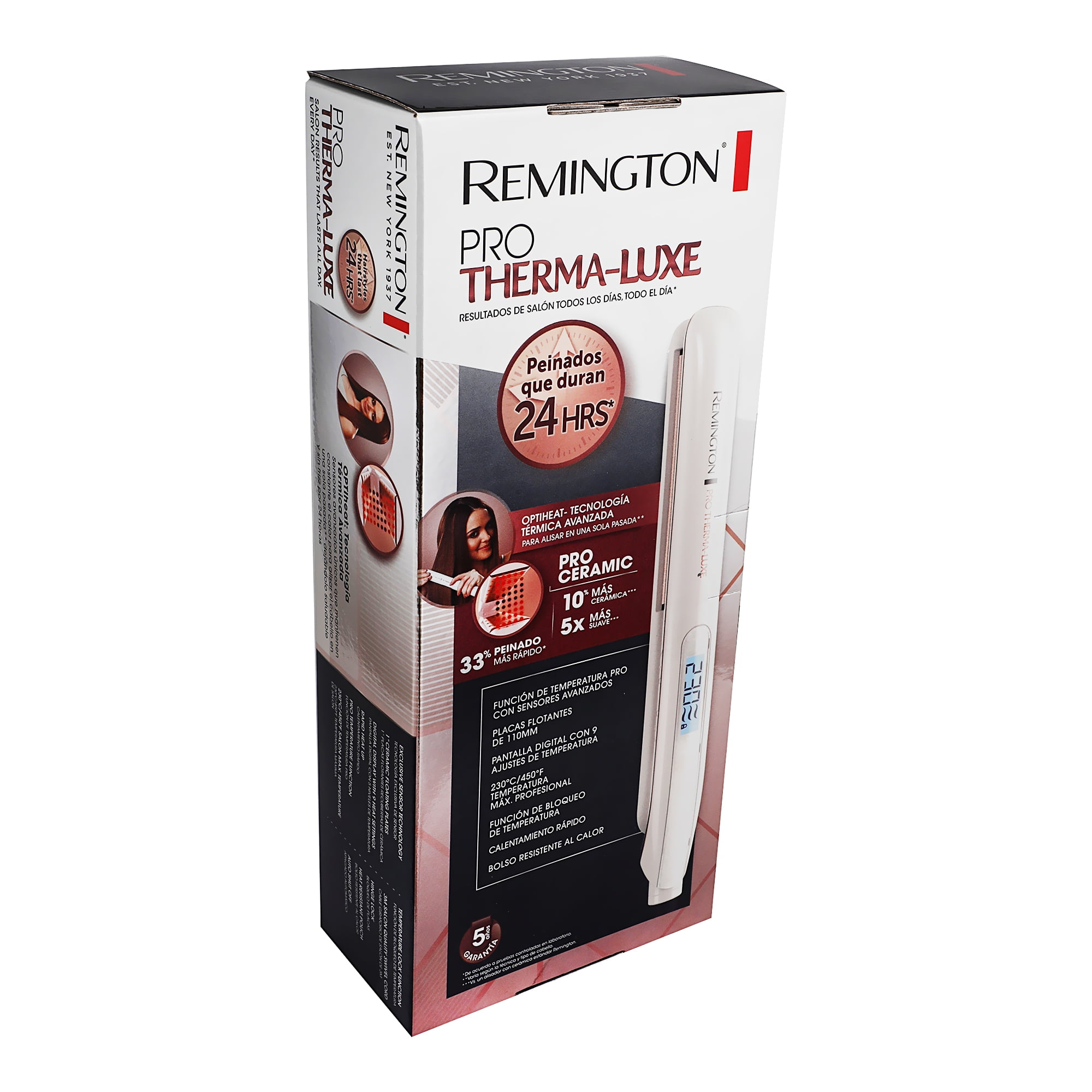 Alaciadora Pro Therma Luxe Remington Top Sellers, UP TO 63% OFF |  www.pcyredes.com