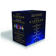 Percy Jackson & the Olympians Read Riordan: Five-Book First-In-Series Paperback Box Set, (Paperback)