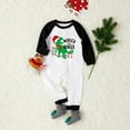thumbnail image 5 of Wreck the Halls Dinosaur Family PJ Sets for Men Women Kid Baby Dog, 2-Piece Pajamas, Newborn to 6XL, 5 of 8