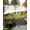 Brown White, variant on Outdoor Sun Shade Sail 6.5'x10', Orange Eucalyptus Leaves Patio Beach Shade Canopy Cloth Waterproof, Weeping Spring Botanical Summer TearResistant & UV Protection Sun Sail for Backyard Garden Deck