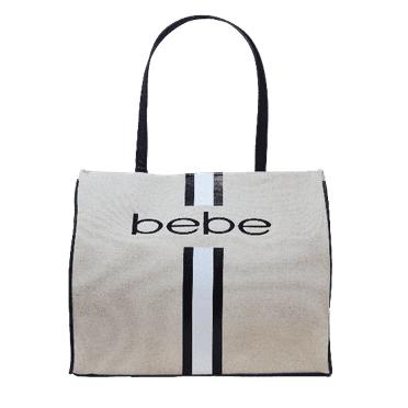 Bebe Paisley Large Canvas Tote