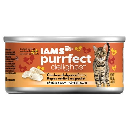 UPC 019014702718 product image for Iams Purrfect Delights Pate In Gravy Chicken-Dulgence Entr\Xc3\Xa9E Canned Cat F | upcitemdb.com