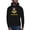 Black, variant on Unisex Hoodie warrior: Zulu