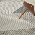 thumbnail image 6 of Nourison Paxton Modern & Contemporary Grey/Slate 4' x 6'2" Area Rug, (4x8), 6 of 8