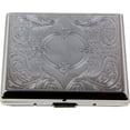 thumbnail image 1 of RFID Blocking Double Sided King Cigarette Case Holder & Credit Card RFID Protective Security Wallet (King-Mirror), 1 of 2