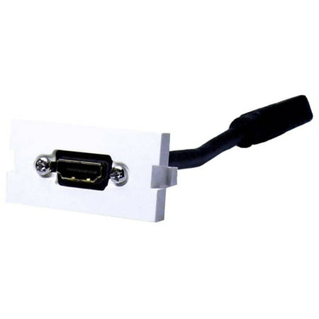 NTW UniMedia Module with HDMI F/F Feed-Through Coupler and Pigtail