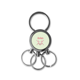thumbnail image 1 of Crear icono Aries Llavero de metal de acero inoxidable Llavero Anillo de cadena Llavero, 1 of 3