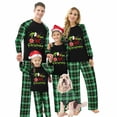 thumbnail image 1 of Conjuntos de pijamas navideños familiares a juego Grinch 2024, pijama de Grinch con parte superior y pantalones de pijama a cuadros, pijama de Grinch para niños y adultos para la familia, 4 Años, 1 of 5