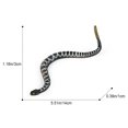 thumbnail image 1 of Juguetes De Serpiente Realistas, Figura De Serpiente De Cascabel De Goma, Estatuilla De Vida Silvestre Realista Estática Para Jardín, Accesorios De Broma Para Niños ANGGREK Realistic Snake Toys, 1 of 7