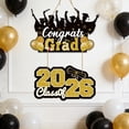 thumbnail image 4 of Graduation Door Hanging Decor Class of 2026 Party Sign for Entrance Wall Classroom Dorm Room Celebration Backdrop Photo Prop Graduation Day Ornament Festive Decor Photo Booth Graduate Parties Sign, 4 of 6