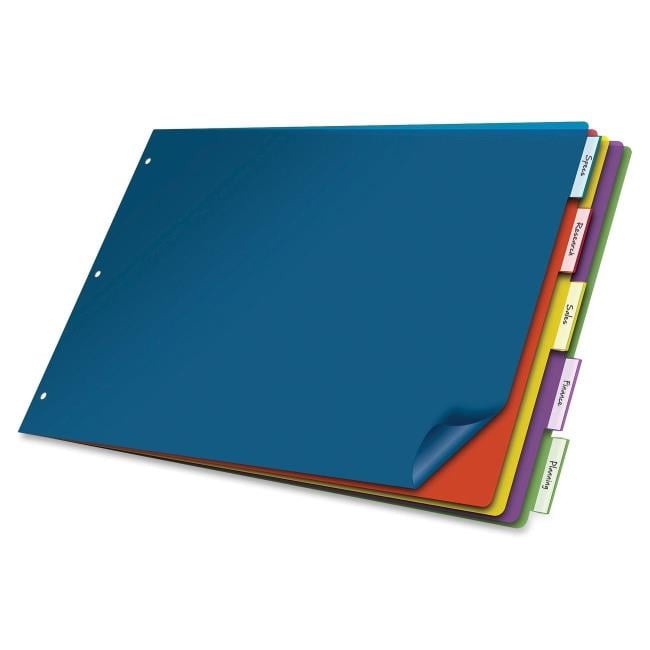 11x17 Poly Insertable Dividers - Walmart.com