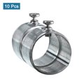 thumbnail image 3 of Uxcell EMT Coupling, 25mm(1") Set Screw Coupling 47mm Conduit Fittings 0.6mm Thick, 10 Pack, 3 of 5