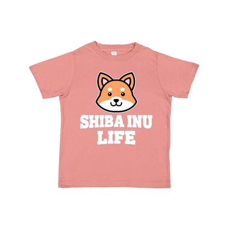 

Inktastic Shiba Inu Life Boys or Girls Toddler T-Shirt